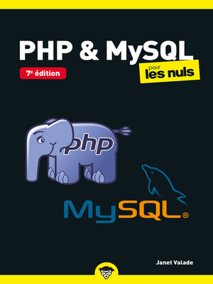 cover image of PHP et MySQL Pour les Nuls poche 7e édition